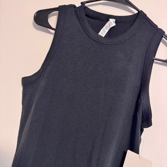 🆕 Lululemon Classic Fit Cotton Blend Dress - Black - Picture 4 of 8